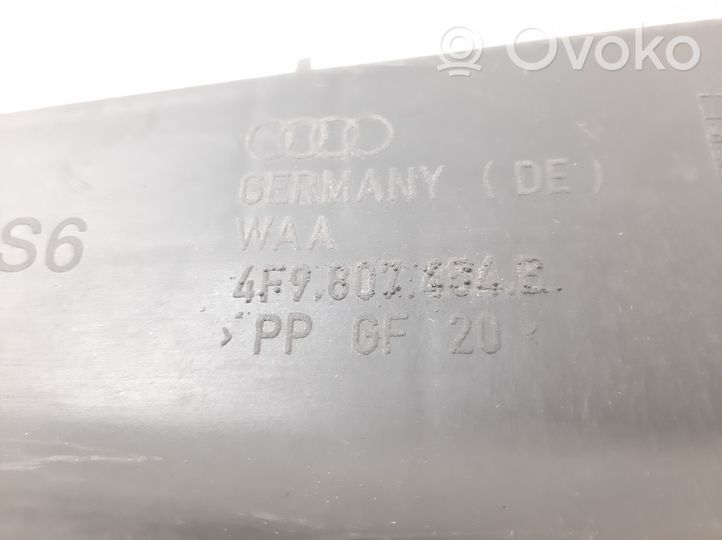 Audi RS6 C6 Staffa di rinforzo montaggio del paraurti posteriore 4F9807454B