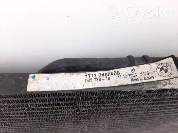 BMW X3 E83 Radiatore di raffreddamento A/C (condensatore) 17113400400