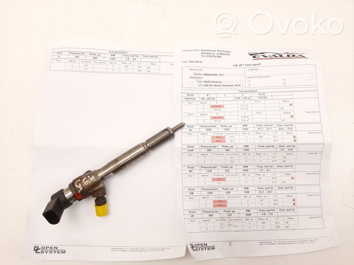 Nissan Qashqai+2 Injecteur de carburant 8200842205