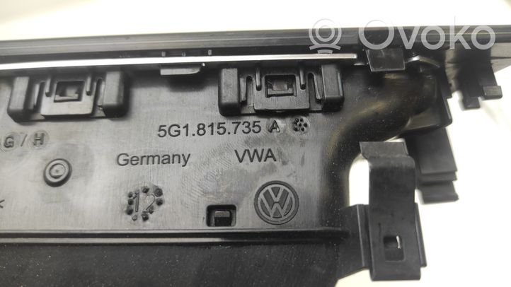 Volkswagen Golf VII Kratka wentylacyjna pod zderzakiem tylnym 