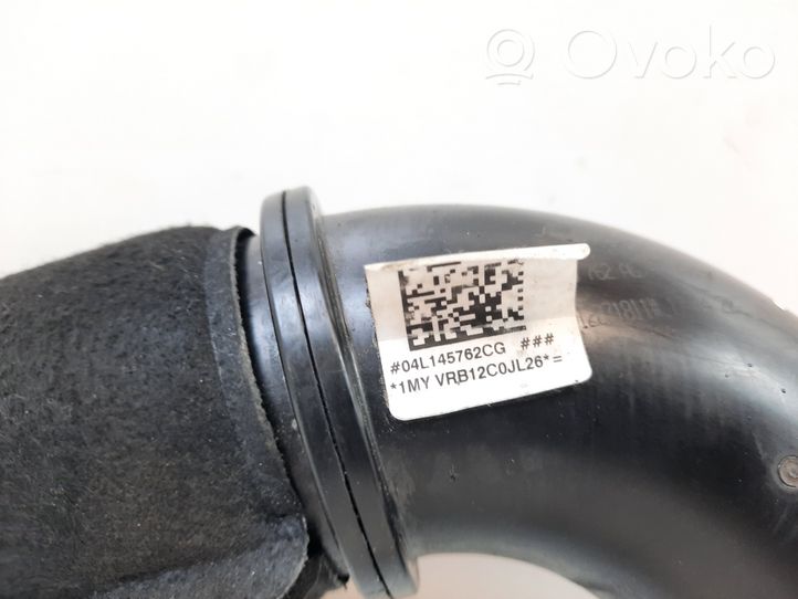 Audi A5 Tube d'admission de tuyau de refroidisseur intermédiaire 04L145762CG