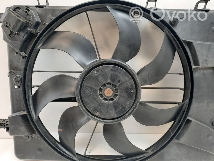 Opel Astra J Ventilatore di raffreddamento elettrico del radiatore 52430295