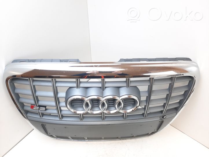 Audi A6 S6 C6 4F Grille calandre supérieure de pare-chocs avant 4F0853651AJ