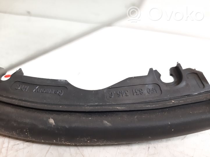 Audi RS6 C6 Cornice del finestrino/vetro portiera anteriore 4F0837629