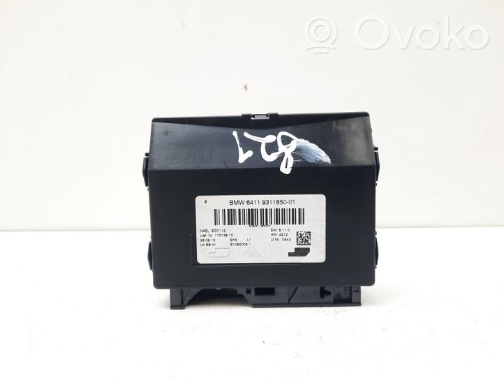 BMW 4 F32 F33 Gaisa kondicionēšanas / salona apsildes vadības bloks 9311850