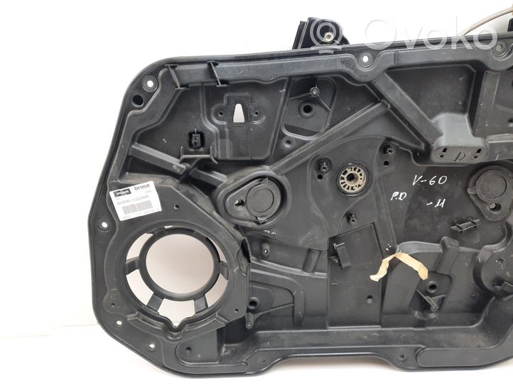 Volvo V60 Mechanizm podnoszenia szyby przedniej bez silnika 30784311