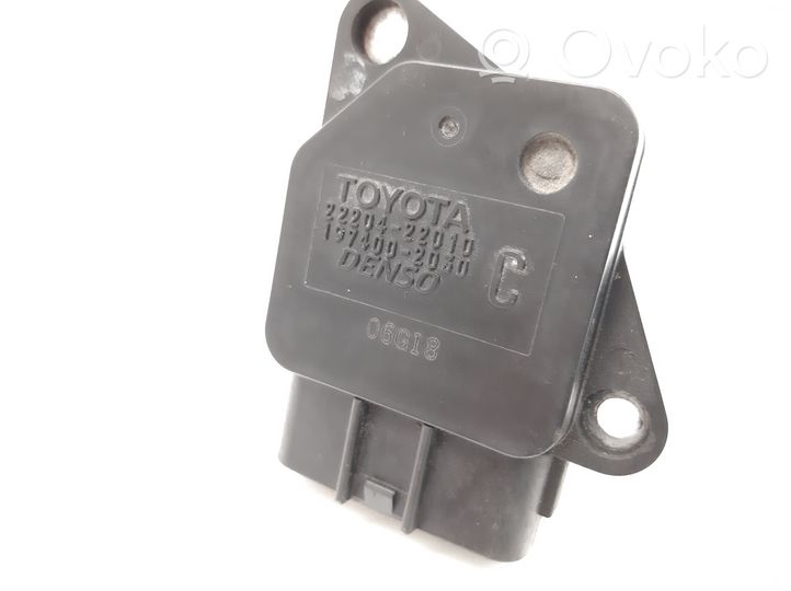 Toyota Prius (XW20) Misuratore di portata d'aria 2220422010