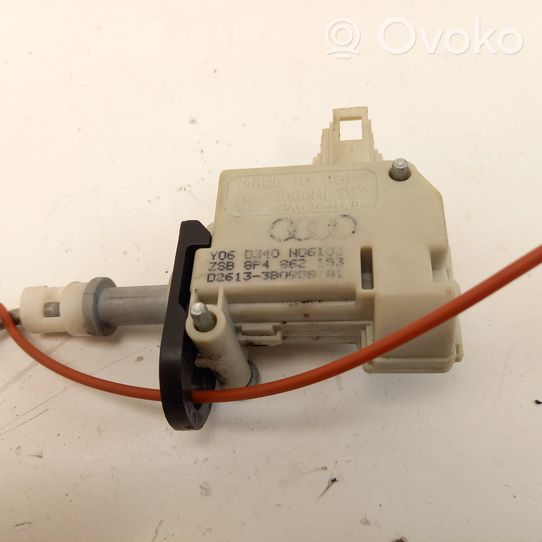 Audi A3 S3 8P Fuel tank cap lock motor 8P4862153