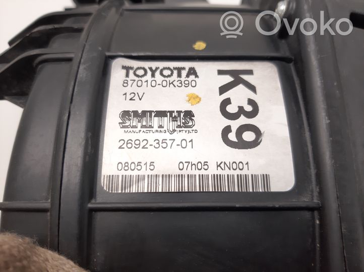 Toyota Hilux (AN10, AN20, AN30) Obudowa nagrzewnicy 870100K390