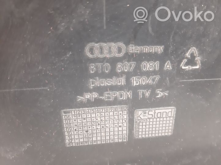 Audi A5 8T 8F Osłona pasa przedniego 8T0807081A