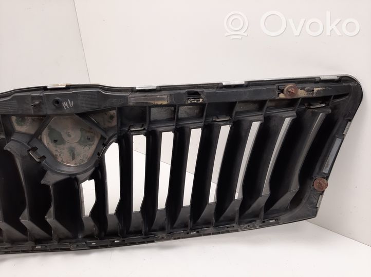 Skoda Octavia Mk2 (1Z) Griglia superiore del radiatore paraurti anteriore 1Z0853651C