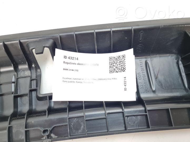 BMW 2 F46 Osłona pasa bagażnika 7327008