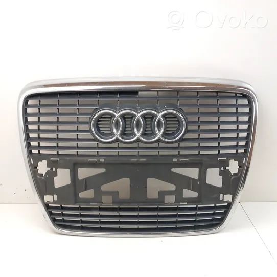 Audi A6 S6 C6 4F Grille calandre supérieure de pare-chocs avant 4F0853651