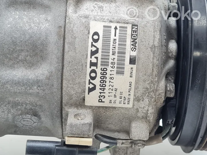 Volvo S90, V90 Ilmastointilaitteen kompressorin pumppu (A/C) 31469966