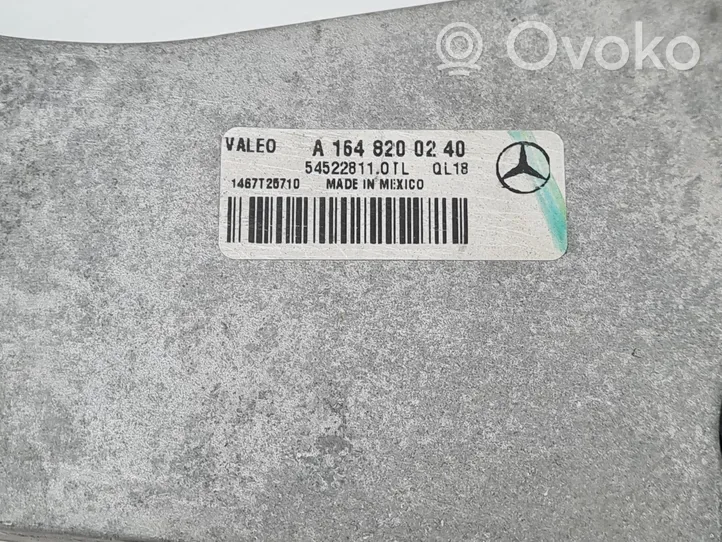 Mercedes-Benz GL X164 Valytuvų mechanizmo komplektas A1648202442