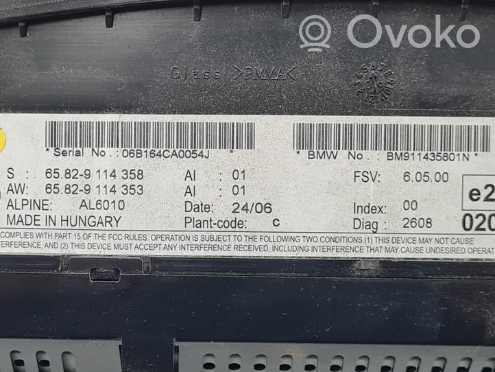 BMW 5 E60 E61 Monitori/näyttö/pieni näyttö 9114358