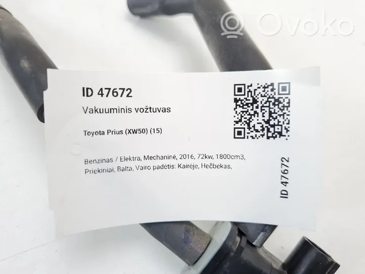 Toyota Prius (XW50) Electrovanne Soupape de Sûreté / Dépression 9091012276