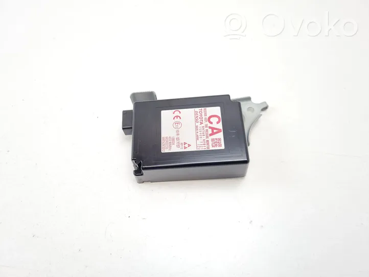 Toyota Verso Module de pression des pneus 89760F011