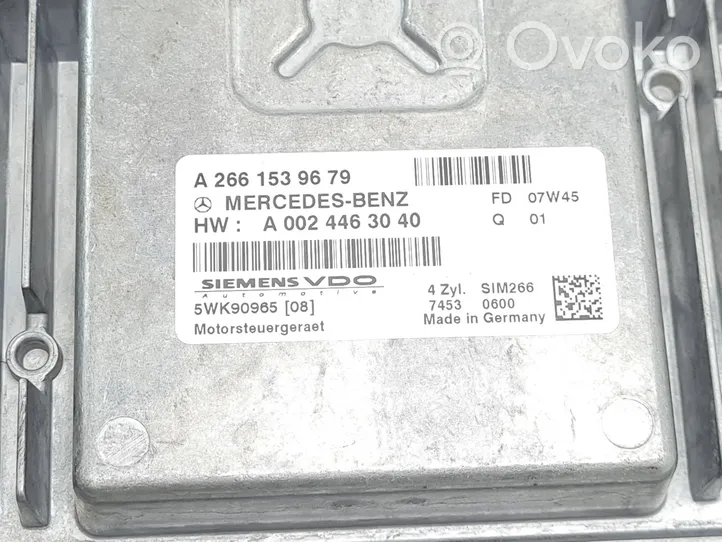 Mercedes-Benz B W245 Variklio valdymo blokas A2661539679