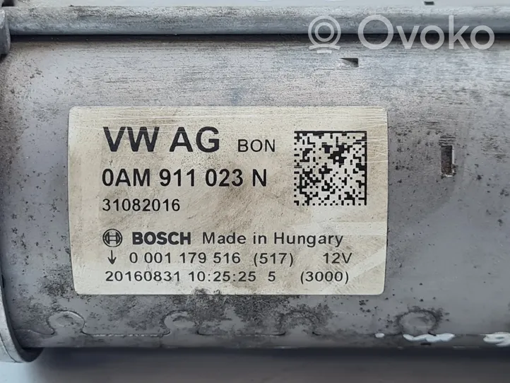 Volkswagen Golf VII Käynnistysmoottori 0AM911023N
