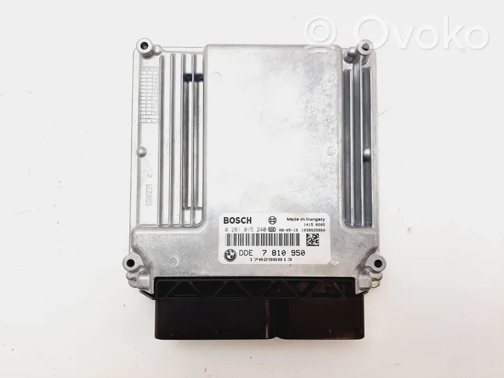 BMW 5 E60 E61 Variklio valdymo blokas 7810950