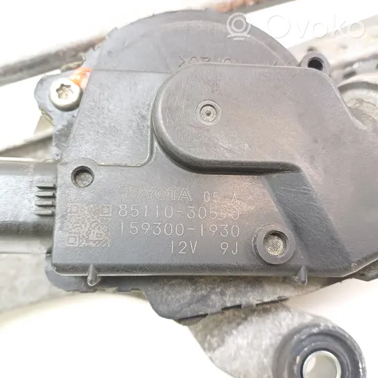 Lexus GS 300 350 430 450H Motor y varillaje del limpiaparabrisas delantero 8511030590