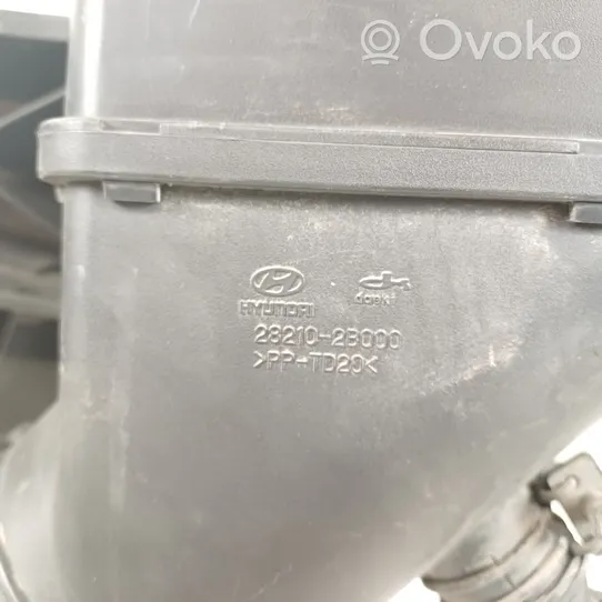 Hyundai Santa Fe Jäähdyttimen kehyksen suojapaneeli 641012B