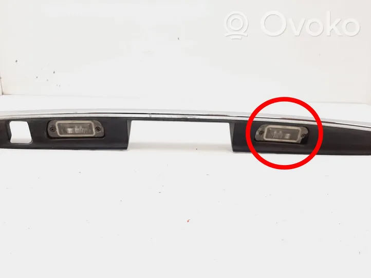 Mercedes-Benz GL X164 Trunk door license plate light bar A1647400993