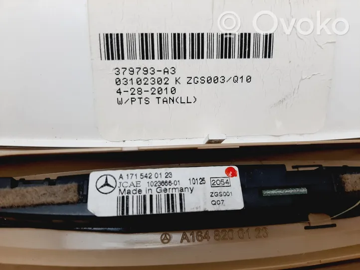 Mercedes-Benz GL X164 Illuminazione sedili posteriori A1648200123