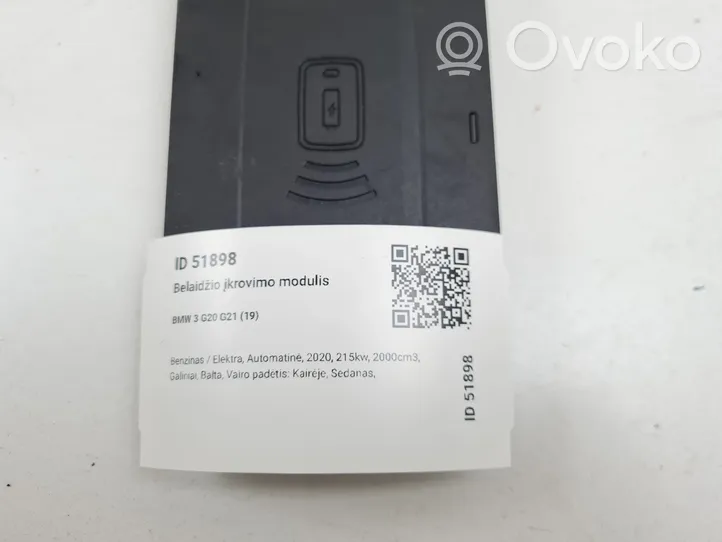 BMW 3 G20 G21 Wireless charging module 9437712