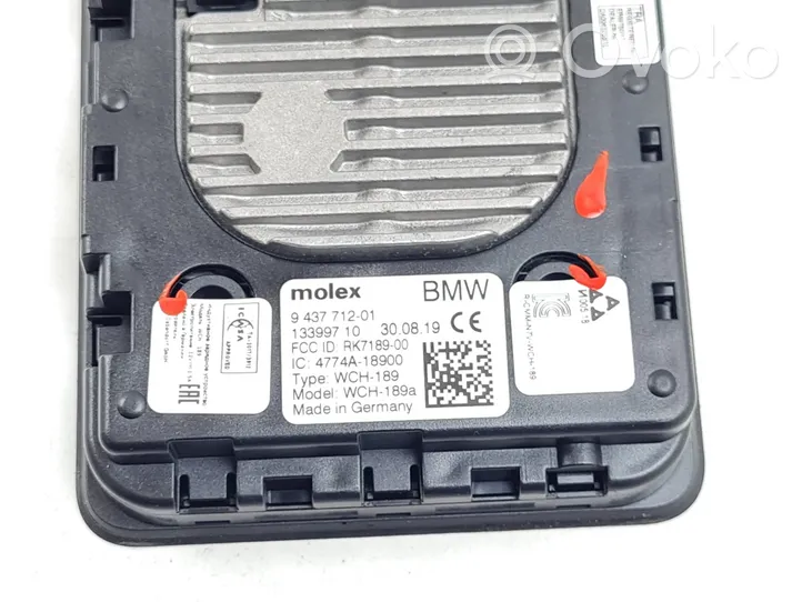 BMW 3 G20 G21 Module de charge sans fil 9437712