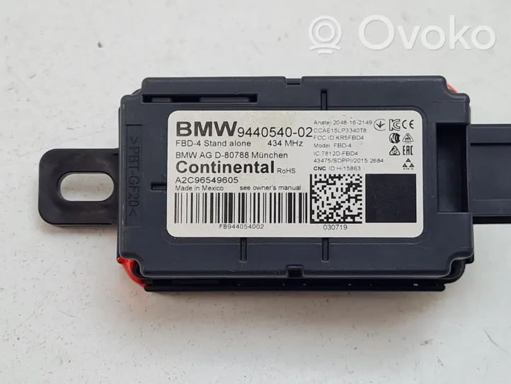 BMW 3 G20 G21 Muut ohjainlaitteet/moduulit 9440540