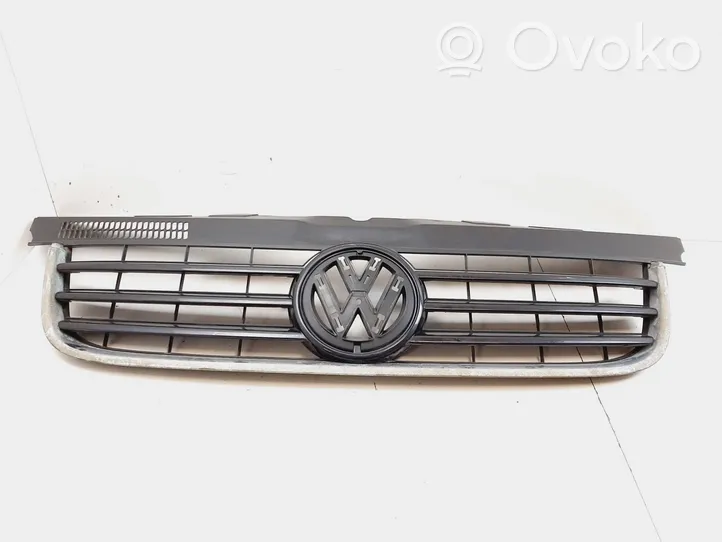 Volkswagen Transporter - Caravelle T5 Grille calandre supérieure de pare-chocs avant 7H5807101