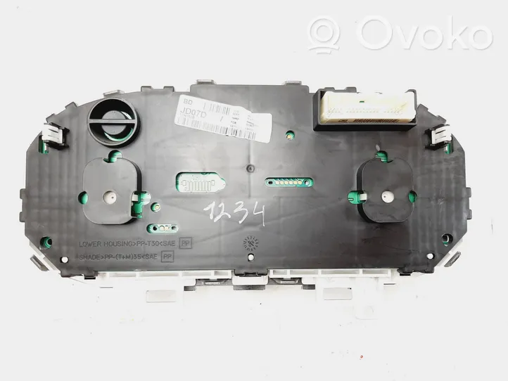 Nissan Qashqai Compteur de vitesse tableau de bord JD07D