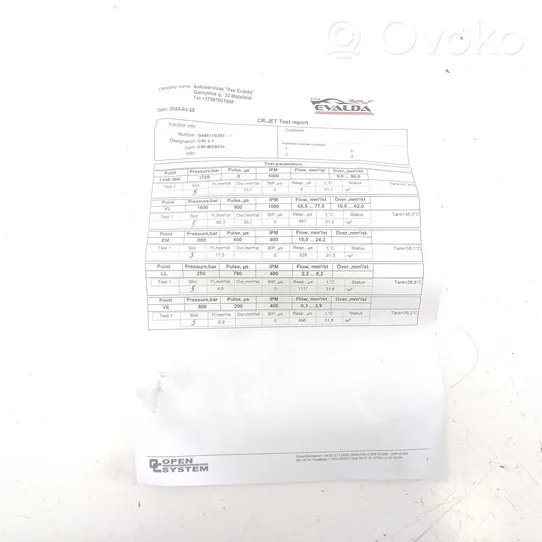 Volvo XC90 Injecteur de carburant 0445110251