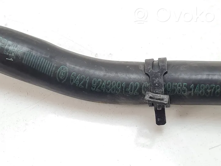 BMW 2 F22 F23 Engine coolant pipe/hose 9243891