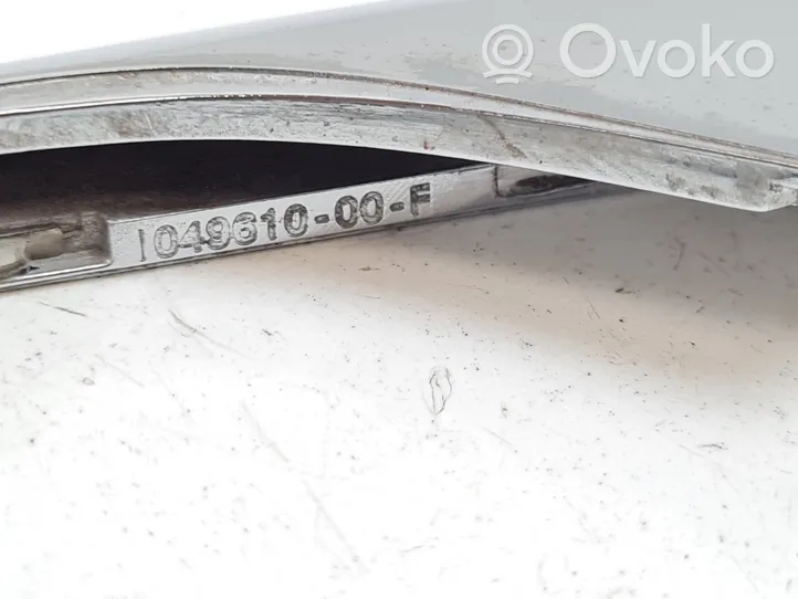 Tesla Model X Priekšpusē dekoratīva bampera uzlikas 104961000F