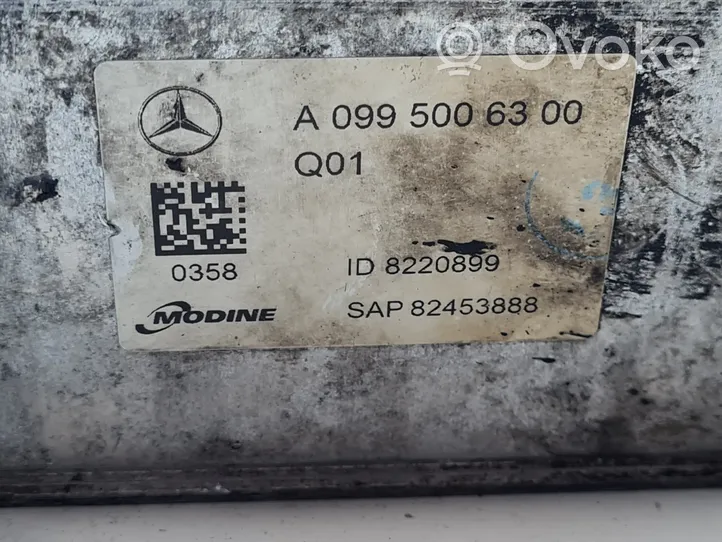 Mercedes-Benz CLS C257 Масляный радиатор коробки передач A0995006300