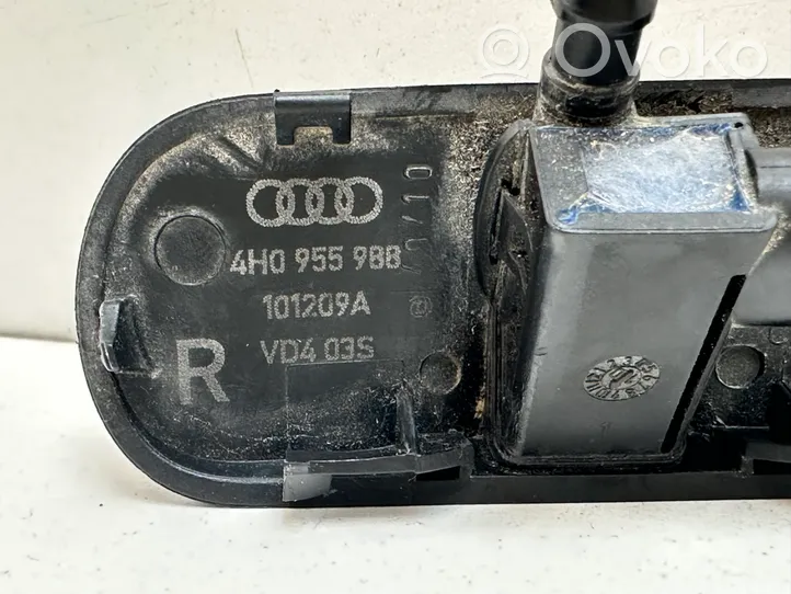 Audi A8 S8 D4 4H Ugello a spruzzo lavavetri per parabrezza 4H0955988