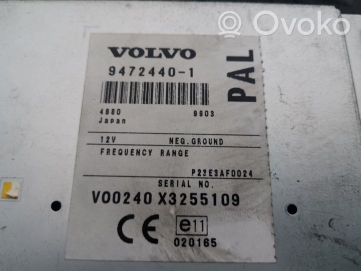 Volvo S80 Citu veidu vadības bloki / moduļi 9472440