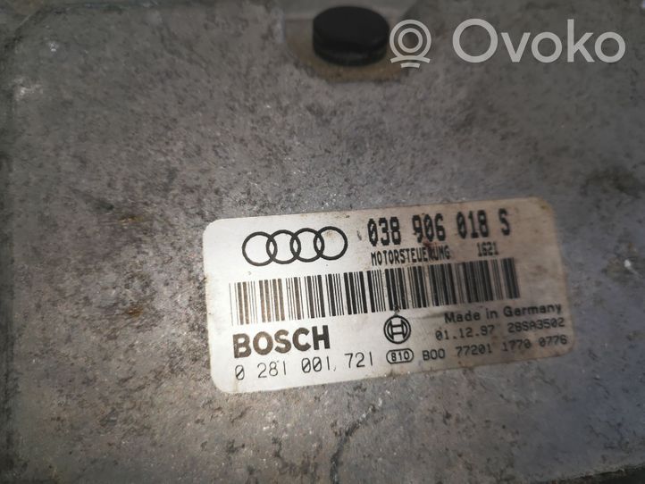 Audi A4 S4 B5 8D Centralina/modulo del motore 038906018S