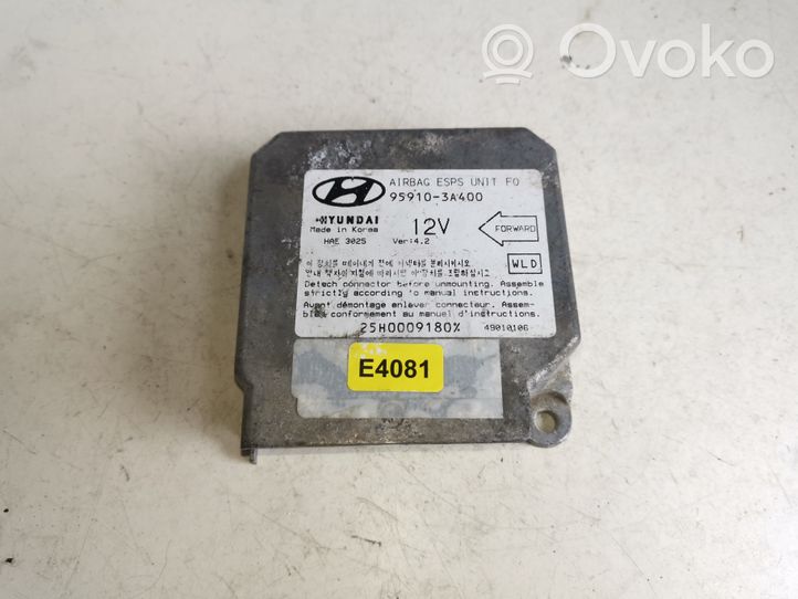 Hyundai Trajet Airbag control unit/module 959103A400