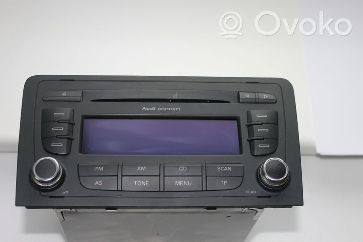 Audi A3 S3 A3 Sportback 8P Radio/CD/DVD/GPS-pääyksikkö 8P0035186G