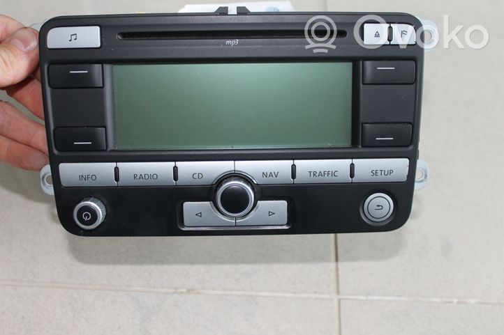 Volkswagen Touran I Radio/CD/DVD/GPS-pääyksikkö 1K0035191D