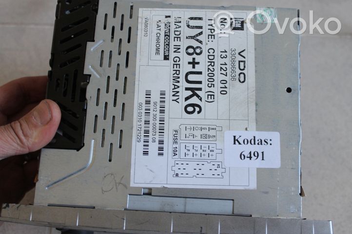 Opel Meriva A Panel / Radioodtwarzacz CD/DVD/GPS 330886636