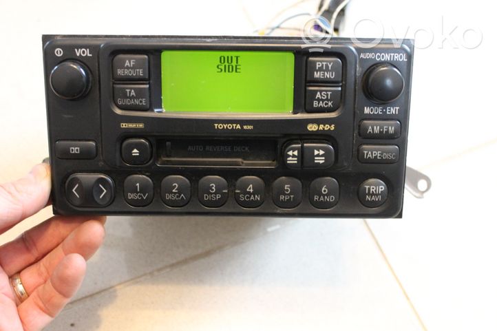 Toyota Previa (XR30, XR40) II Radio/CD/DVD/GPS-pääyksikkö 8612028350