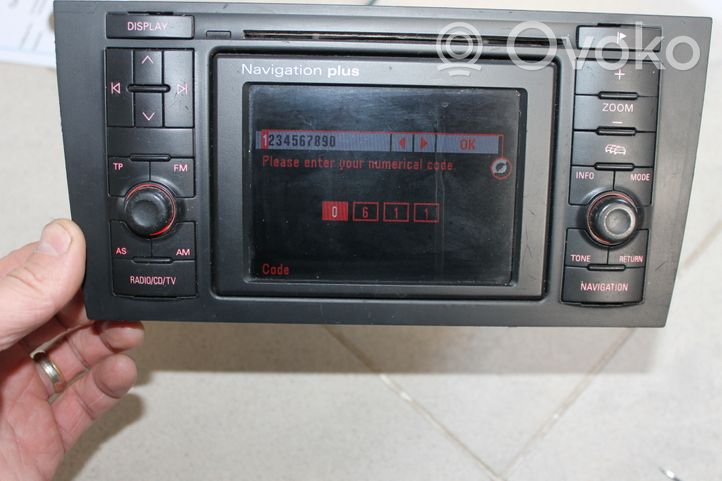 Audi A6 Allroad C5 Unidad delantera de radio/CD/DVD/GPS 4B0035192KX