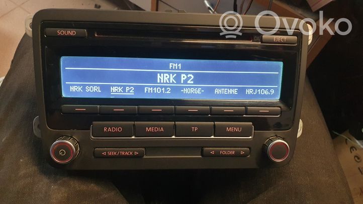 Volkswagen Caddy Panel / Radioodtwarzacz CD/DVD/GPS 5M0035186J