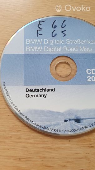 BMW 7 E65 E66 Mappe di navigazione su CD/DVD T10008678