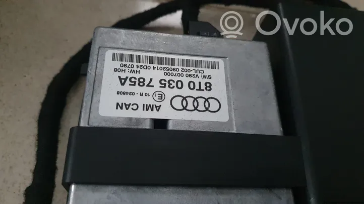 Audi A4 S4 B8 8K USB-ohjainlaite 8T0035785A